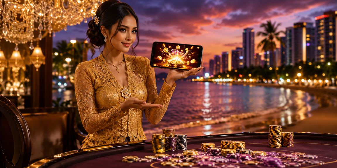 Permainan slot Pulau Pinang bergaya kebaya Malaysia antara muka 100zz